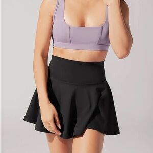 Black Popflex Twirl Skort (M)